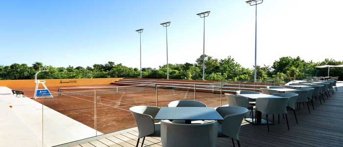 Tennis lovers unite at this amazing sports court in Mexico!