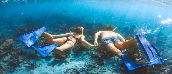 Snorkel in love at Hard Rock Riviera Maya