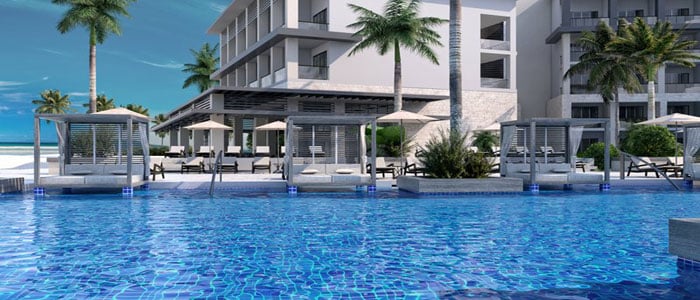 Poolside service at Hyatt Zilara Cap Cana