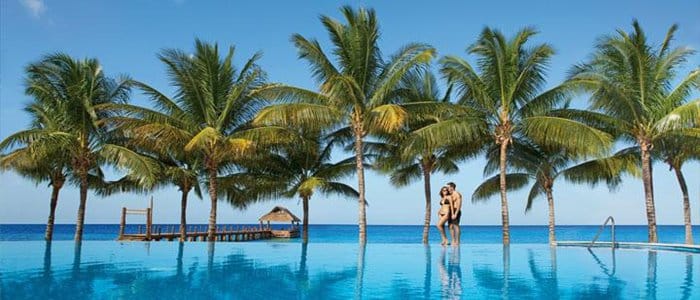 Secrets Aura Cozumel infinity pool