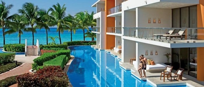 Cozumel swim up suites for preferred club