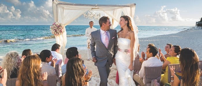 El Dorado Maroma includes affordable wedding packages