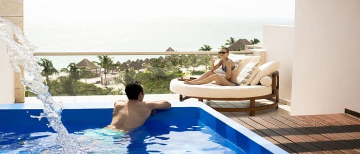 Excellence Playa Mujeres includes private roof top terrace Excellence Playa Mujeres includes private roof top terrace