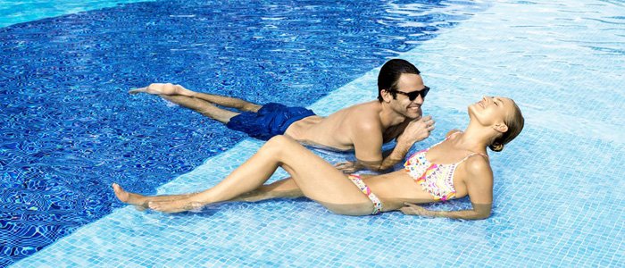 Excellence Playa Mujeres includes poolside service Excellence Playa Mujeres includes poolside service
