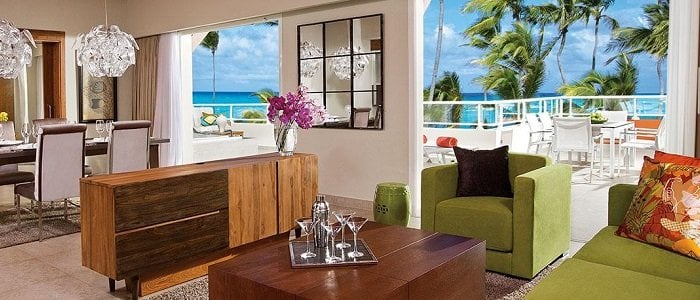 Breathless Punta Cana includes presidential suites with stunning views