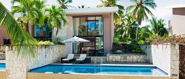 private swimming pool suite