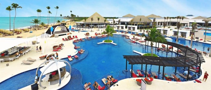 Chic Punta Cana includes pool side service and beautiful beaches