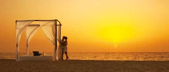 honeymoon in Punta Cana sunset