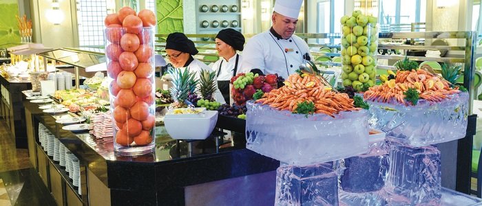 Riu Palace Aruba includes buffet