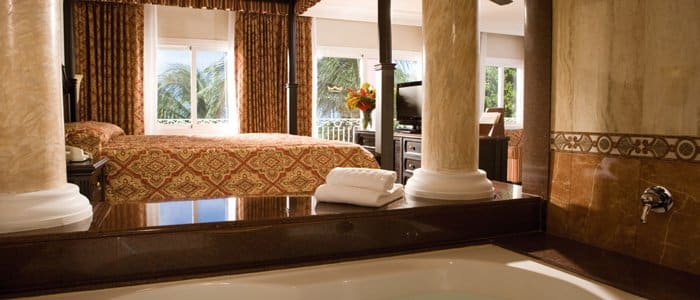 Riu Palace Tropical Bay includes ocean front views