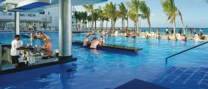 Riu Reggae all inclusive resort includes swim up bar