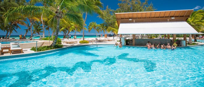 Sandals Barbados includes poolside service
