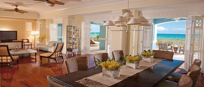 Sandals Emerald Bay offers royal estate suites with stunning views and spacious suites