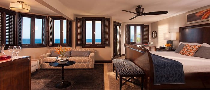 Sandals La Source Grenada includes beachfront suites