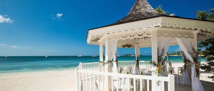 Sandals Negril includes beautiful beach weddings Sandals Negril includes beautiful beach weddings