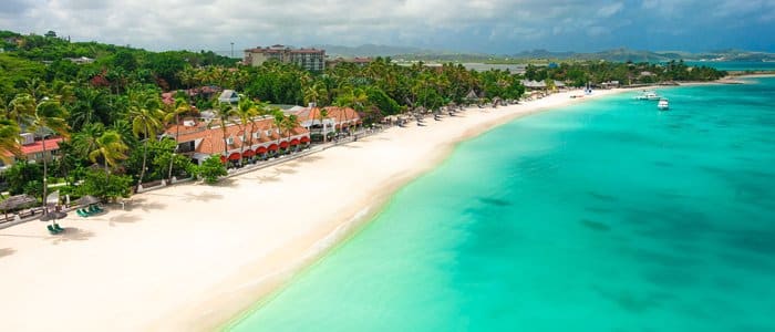 Sandals Grande Antigua includes beautiful ocean views