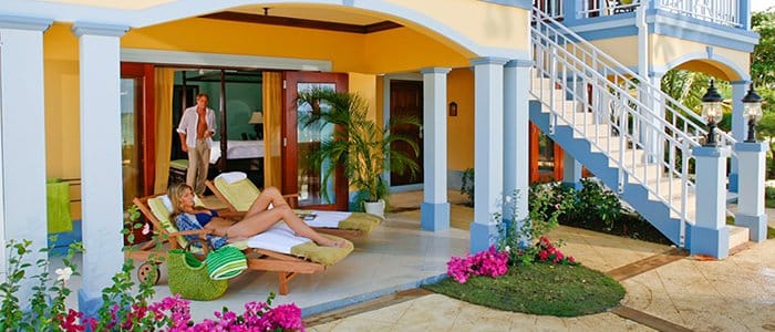 Sandals Montego Bay includes beachfront villas Sandals Montego Bay includes beachfront villas