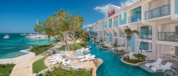 Sandals Montego Bay includes swim up suites with ocean views Sandals Montego Bay includes swim up suites with ocean views