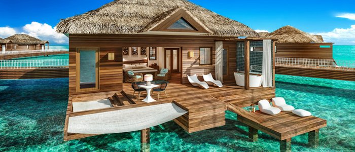 Sandals Royal Caribbean Over the water bungalows Sandals Royal Caribbean Over the water bungalows
