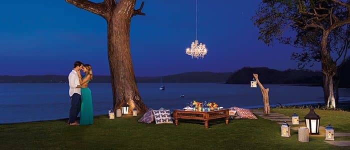 Secrets Papagayo Costa Rica includes romantic dinners by the water Secrets Papagayo Costa Rica includes romantic dinners by the water