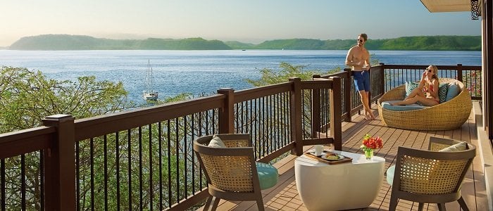 Secrets Papagayo include private terrace with great views