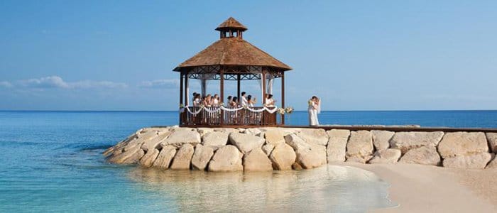 Secrets St James offers beach side weddings Secrets St James offers beach side weddings