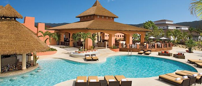 Secrets St James includes poolside service