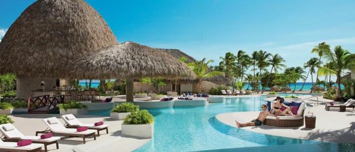 Secrets Cap Cana include pool side service