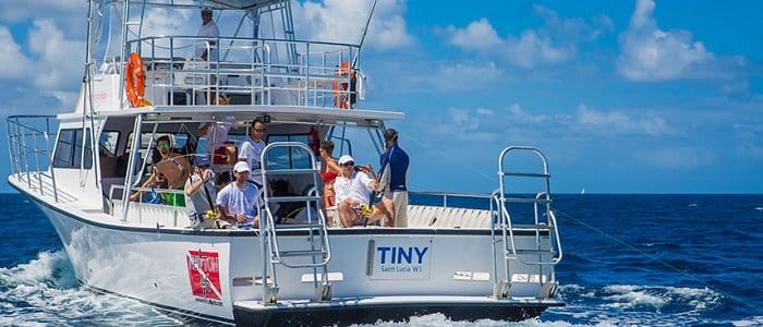 Sport fishing in St Lucia
