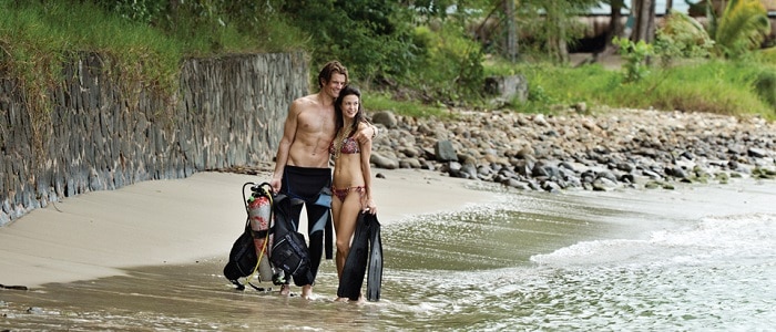 st lucia honeymoon couple