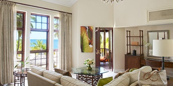 luxury beachfront suites