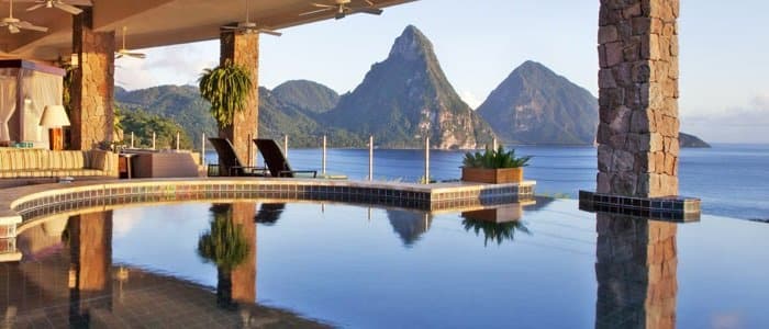 st lucia honeymoon suites with private pools