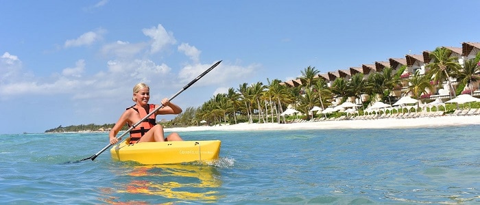 non motorized water sports are included