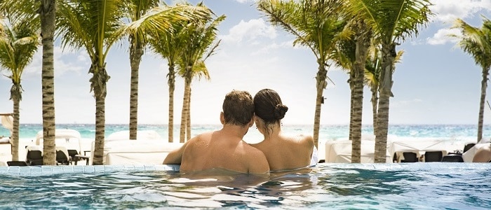 beachfront pool