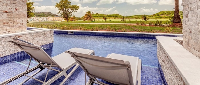 Royalton Antigua Diamond Club Luxury Junior Suite Swim Out