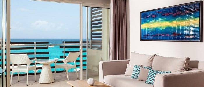 Private balconies and beautiful ocean views