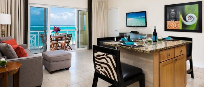 One bedroom beachfront