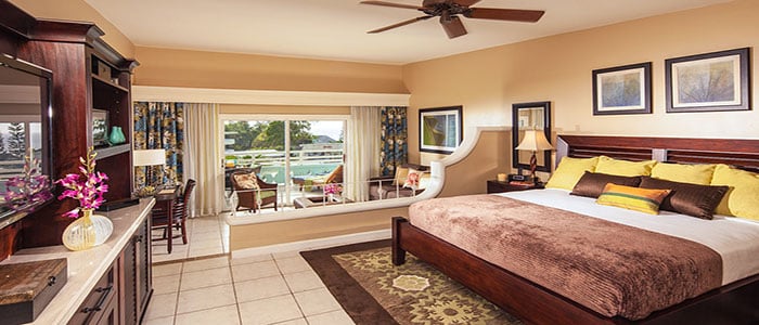 Caribbean Honeymoon Oceanview Concierge Veranda Suite Double - HOVD
