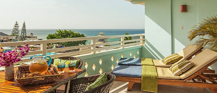 Caribbean Honeymoon Oceanview Concierge Veranda Suite - HOVK