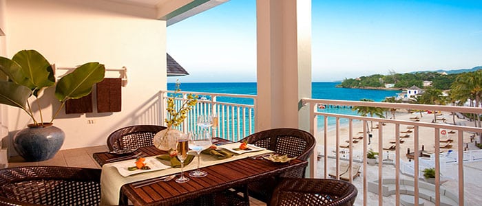 French Village Honeymoon Oceanview Grande Luxe Concierge Veranda Suite - HSD