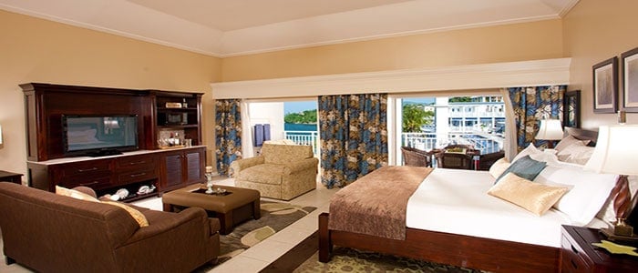 French Village Honeymoon Oceanview Grande Luxe Concierge Veranda Suite - HSK