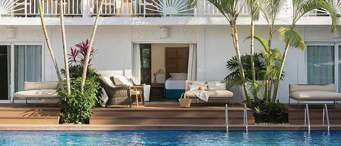 Junior suite swim up at Excellence Punta Cana