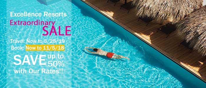 Book Excellence Resorts today! Book Excellence Resorts today!