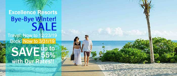 Excellence Sale, Book Now - save up to 55% Excellence Sale, Book Now - save up to 55%
