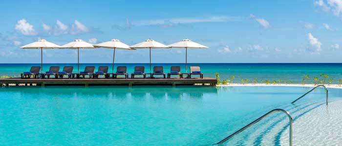 Poolside service offered at Ocean Riviera Paradise Cancun