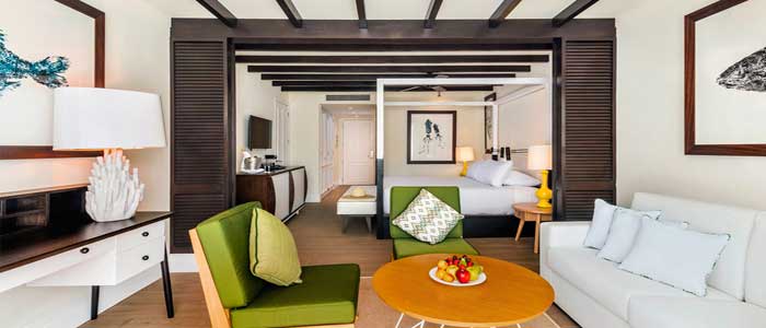 Beautiful modern tropical suites at Ocean Riviera Paradise Cancun