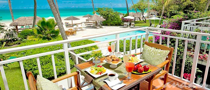 Caribbean Honeymoon Beachfront Grande Luxe Club Level Room - HGB