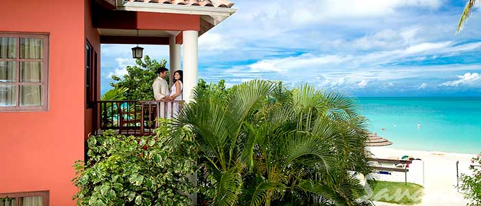 Caribbean Honeymoon Beachfront Butler Suite - OHS