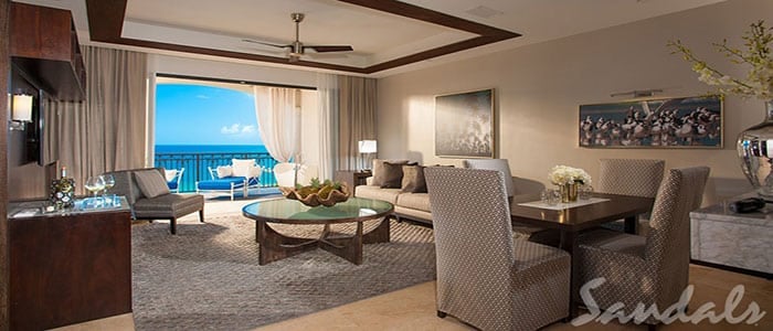 Italian Oceanview PH. 1 Br. SkyPool Butler Suite w/Balcony Tranquility Soaking Tub - PSKY