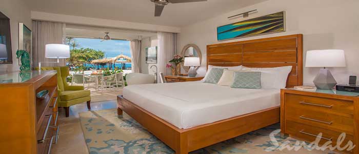 Beachfront Honeymoon Walkout Club Level Junior Suite w/Patio Tranquility Soaking Tub - WGBT